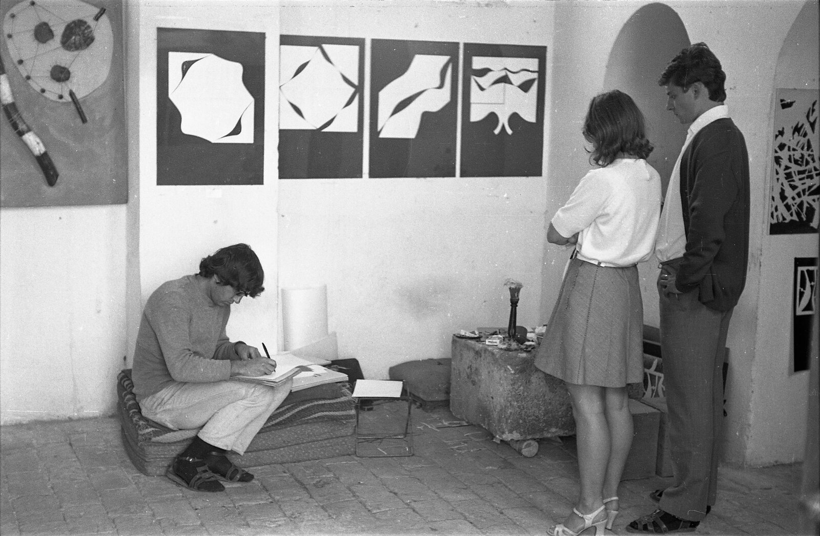 fotó © Galántai György, 1971, a Szépművészeti Múzeum – Artpool Művészetkutató Központ jóvoltából