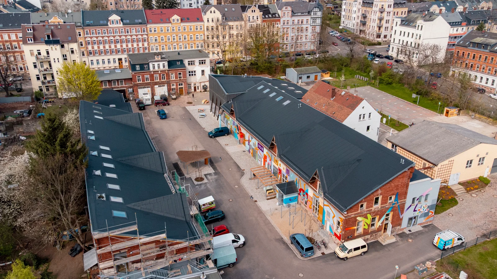Chemnitz from air